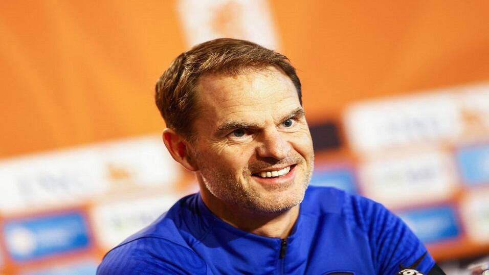 Netherlands manager Frank de Boer